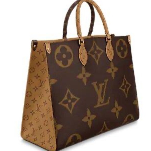Louis Vuitton Handbags - Large Louis Vuitton Tan Monogram Tote